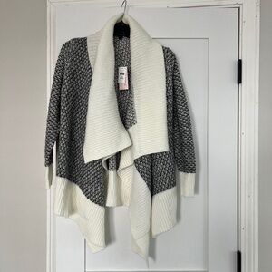 Banana Republic NWT asymmetrical knitted cardigan sweater